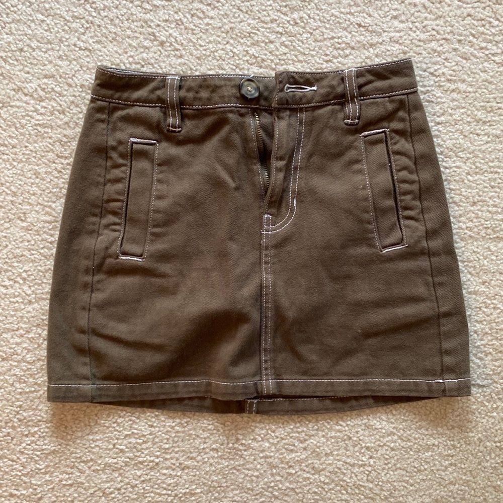 PacSun Denim Mini Skirt